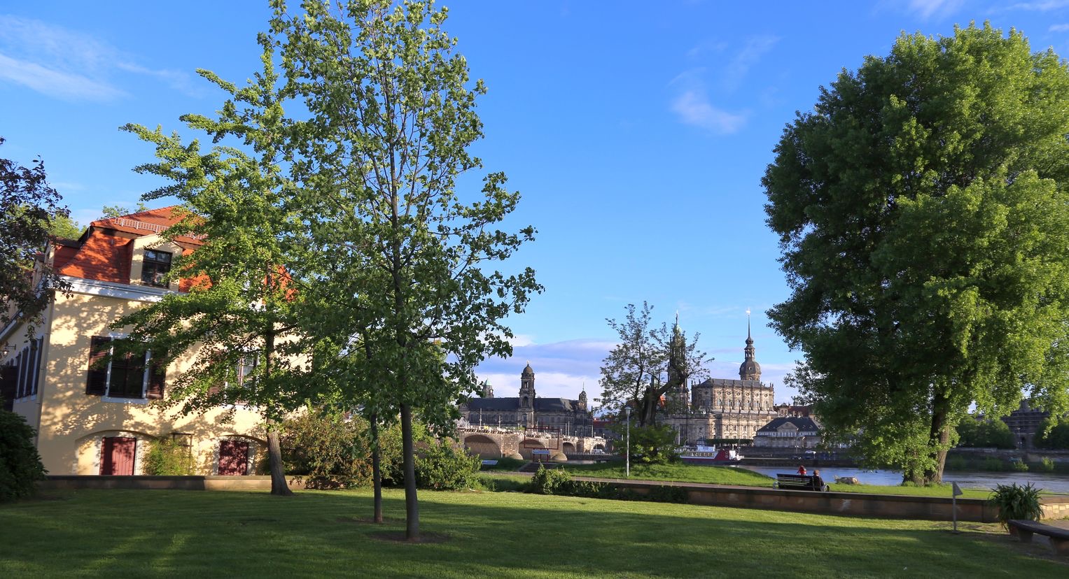 Yogastudio Gartenhaus mit Canalettoblick